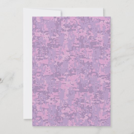 Sagittarius Zodiac Sign Fuchsia Digital Camouflage (Rückseite)