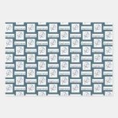 Sagittarius Zodiac Sign Fusion Angebot B&W Geschenkpapier Set (Vorderseite 2)