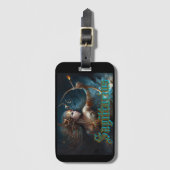 Sagittarius Zodiac Sign Gepäckanhänger (Vorderseite Vertikal)