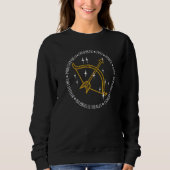 Sagittarius Zodiac Sign Good Qualities Sweatshirt (Vorderseite)