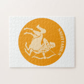 Sagittarius, Zodiac Sign, Horoscope, Astrology Puzzle (Horizontal)