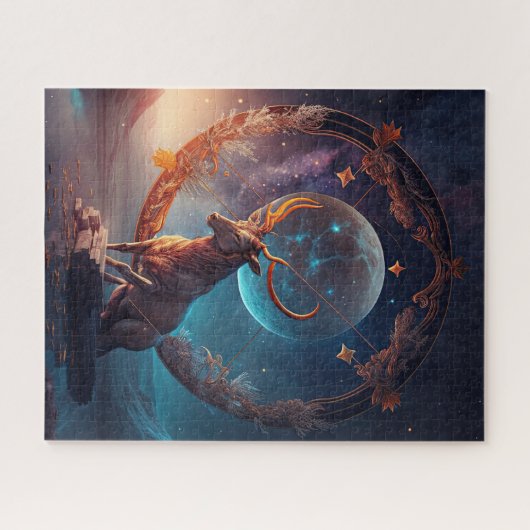 Sagittarius Zodiac Sign Jigsaw Puzzle (Horizontal)