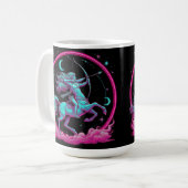 Sagittarius Zodiac Sign Kaffeetasse (Vorderseite Links)