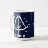 Sagittarius Zodiac Sign Kaffeetasse (Vorderseite Links)