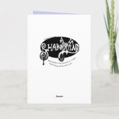 Sagittarius Zodiac Sign Karte (Rückseite)