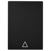 Sagittarius Zodiac Sign Klemmbrett (Rückseite)