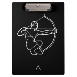 Sagittarius Zodiac Sign Klemmbrett