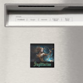 Sagittarius Zodiac Sign Magnet (In Situ (Geschirrspüler))