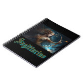 Sagittarius Zodiac Sign Notizblock (Linke Seite)