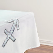 Sagittarius Zodiac Sign on Mother of Pearl Style Tischdecke (Beispiel)
