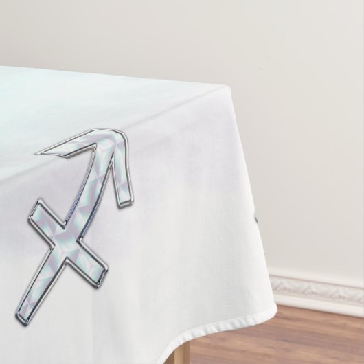 Sagittarius Zodiac Sign on Mother of Pearl Style Tischdecke (Beispiel)