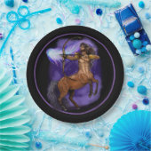 Sagittarius Zodiac Sign Pappteller (Party)