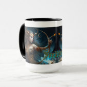 Sagittarius Zodiac Sign Tasse (Vorderseite Links)
