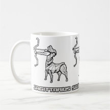 Sagittarius Zodiac Sign Tasse