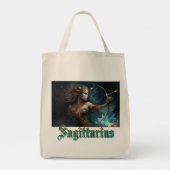 Sagittarius Zodiac Sign Tragetasche (Rückseite)
