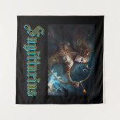 Sagittarius Zodiac Sign Wandteppich (Vorderseite (Horizontal))