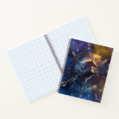 Sagittarius Zodiac Sign Watercolor Design Notizblock (Innenseite)