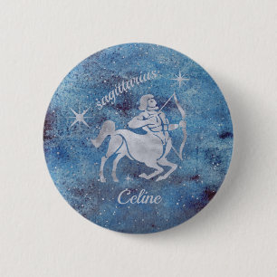 Sagittarius Zodiac Signing Button