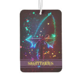 Sagittarius Zodiac Signs Celestial Air Freshener Autolufterfrischer (Rückseite)