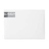 Sagittarius Zodiac Silver Distressed Steel look (Vorderseite)