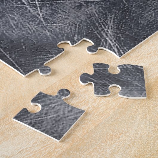 Sagittarius Zodiac Silver Distressed Steel look Puzzle (Seite)