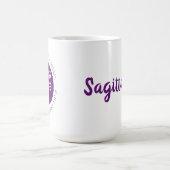 Sagittarius Zodiac Star Persönlichkeitsmerkmal Kaffeetasse (Mittel)