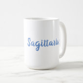 Sagittarius Zodiac Star Sign Personity Cof Kaffeetasse (VorderseiteRechts)