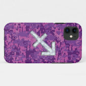 Sagittarius Zodiac Symbol Pink Digital Camouflage Case-Mate iPhone Hülle (Rückseite (Horizontal))