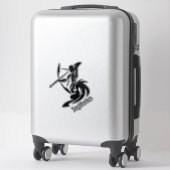 Sagittarius Zodiac Symbol und Zeichen Aufkleber (Koffer)