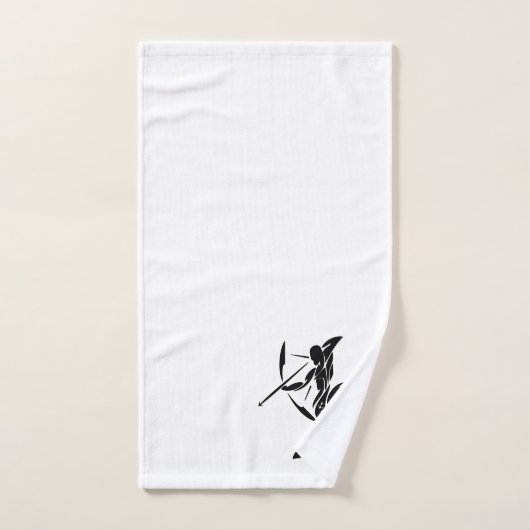 Sagittarius Zodiac Symbol und Zeichen Badhandtuch Set (Handtuch)