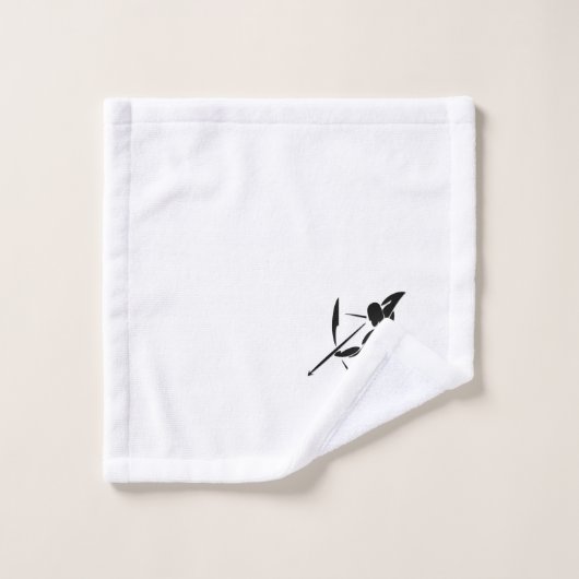 Sagittarius Zodiac Symbol und Zeichen Badhandtuch Set (Waschlappen)