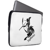 Sagittarius Zodiac Symbol und Zeichen Laptopschutzhülle (Vorne Rechts)