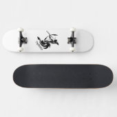Sagittarius Zodiac Symbol und Zeichen Skateboard (Horizontal)