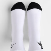 Sagittarius Zodiac Symbol und Zeichen Socken (Oben)