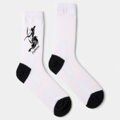 Sagittarius Zodiac Symbol und Zeichen Socken (Rechts)