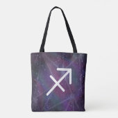 Sagittarius Zodiac Tote Bag Tasche (Rückseite)