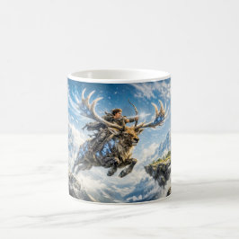 Sagittarius Zodiac with Warrior Riding a Majestic  Kaffeetasse