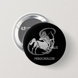 Sagittarius - Zodiac-Zeichen Button