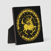 Sagittarius - Zodiac - Zeichen - Symbol - Horoskop Fotoplatte (Vorderseite)