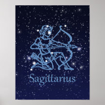 Sagittarius Zodiac-Zeichen und Konstellation