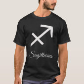 Sagittarius zodiac Zeichenastrologie T-Shirt (Vorderseite)