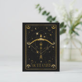 Sagittarius-Zodiaksymbol Postkarte (Stehend Vorderseite)