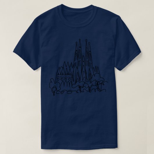 Sagrada Familia 1 T-Shirt (Design vorne)