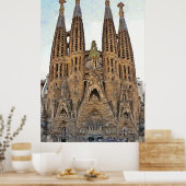 Sagrada Familia. Ansicht 3. Poster (Küche)