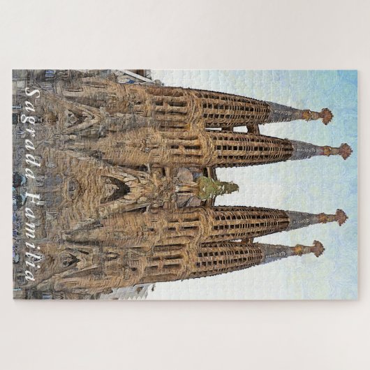 Sagrada Familia. Ansicht 3. Puzzle (Horizontal)
