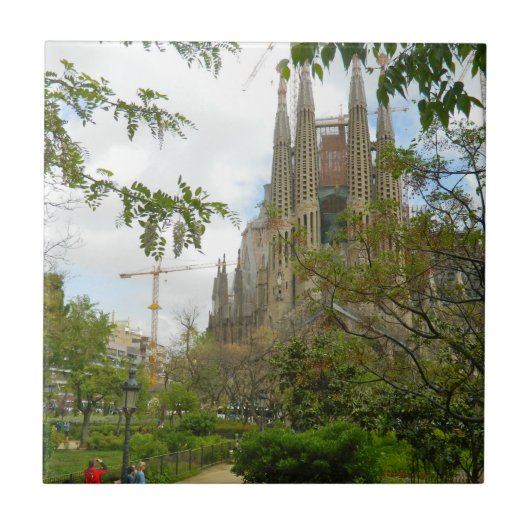 Sagrada Família, Barcelona Fliese (Vorderseite)