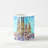 Sagrada Familia Barcelona Kaffeetasse (Mittel)