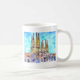 Sagrada Familia Barcelona Kaffeetasse