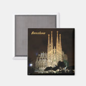 Sagrada Familia, Barcelona Magnet (Vorderseite/Rückseite)