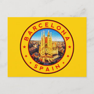 Sagrada Familia Barcelona Postkarte